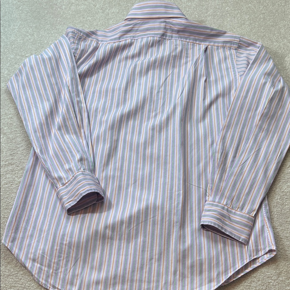 Polo by Ralph Lauren Striped Regent Classic Fit Dress‎ Shirt Mens 15½ / M - Picture 6 of 6